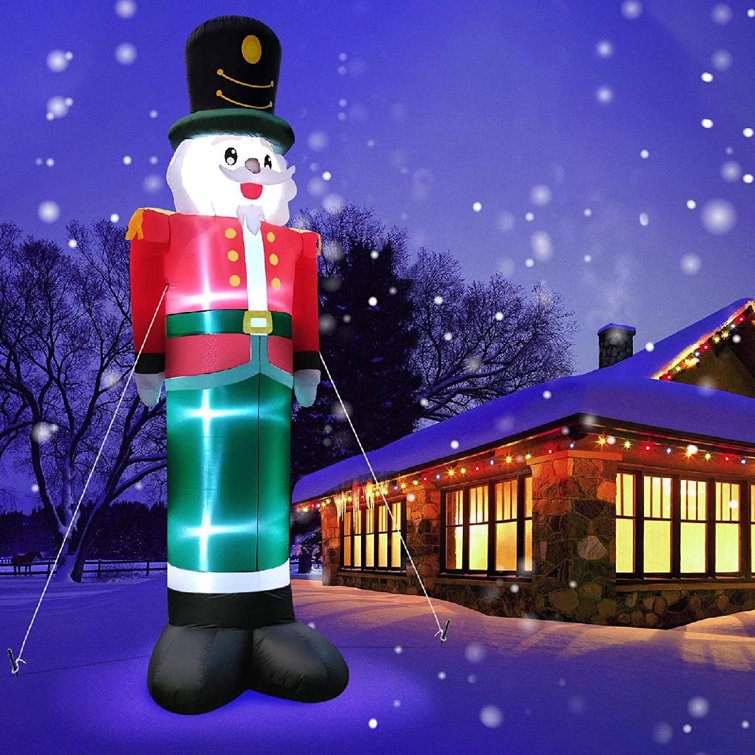 giant blow up nutcracker